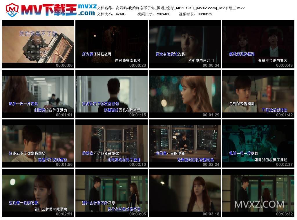高君皓-我始终忘不了你_国语_流行_ME501910